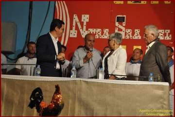 El Ejido inició esta noche sus fiestas patronales en honor de San Pedro y la Virgen del Carmen con el pregón y  varios reconocimientos (Foto TA y TF)